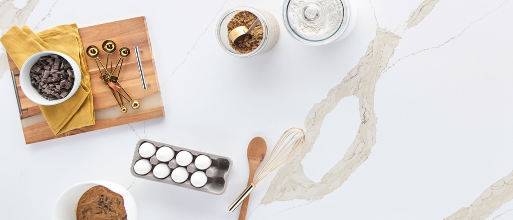 Quartz Calacatta Gold for Kitchen Countertops